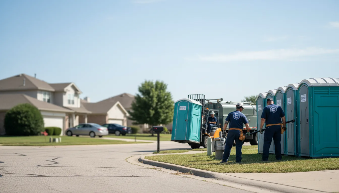 Porta Potty Rental in Howard, OH near me